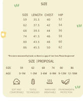 Monos de DOT para Bebé, mono sin Mangas para Niña recién nacida, pele Infantil para Niño, ropa con neumáticos de 0 a 18M, Monos florales Bonitos de moda - details 3