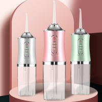 Alextrasza 1 PCS Limpieza Oral Eléctrica Recargable USB Irrigador De Agua Portátil 220ML 3 Modos Impermeable Para Dientes - details 0