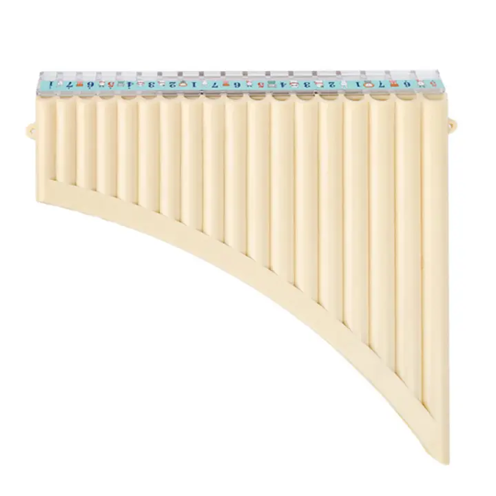 Flute De Pan Con 18 Tubos En Clave C Instrumento De Viento Para Estudiantes Principiantes Incluye Funda Portátil - 1