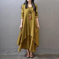 Vestido Blanco De Moda De Verano Para Mujer Tejido Suave Manga Larga Suéter Elegante Con Bolsillo Estilo Casual Longitud Hasta La Rodilla - details 13