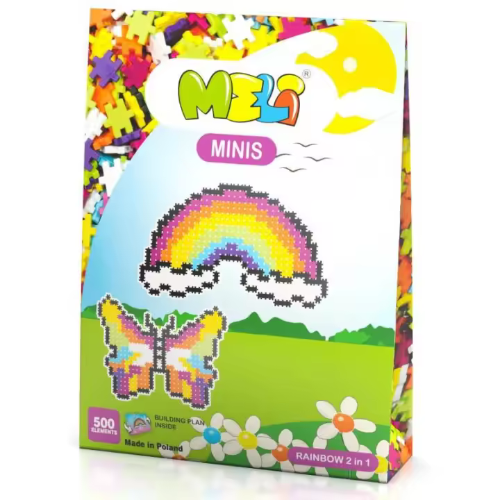 MELI Minis Tematic 2en1 ARCOIRIS - 1