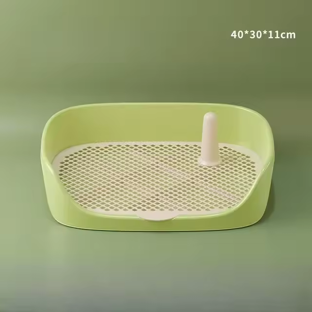 Caja De Orina Para Perros Pequeños Y Gatos Portátil Adecuado Para Entrenamiento De Inicio Tamaño 40*30*11cm Material PP - 1