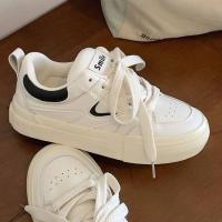 Zapatos De Mujer Casual Otoño Plataforma Deportivas Tenis Moda Lujo Outdoor Zapatos PU Suela De Goma Talla Verdadera Para Mujer - details 4
