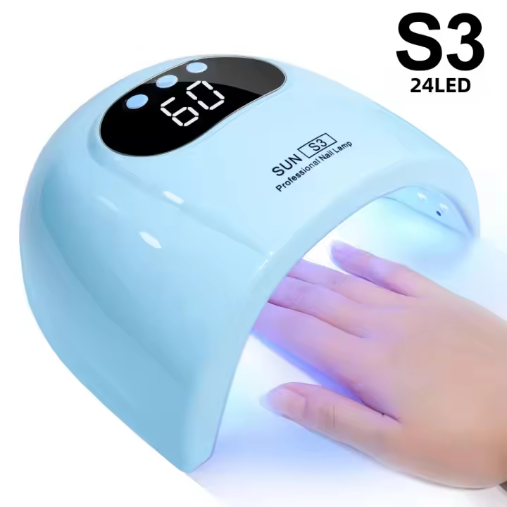 Lámpara LED UV Para Uñas 88W 24 LEDs Secado De Esmalte De Uñas Con Sensor De Movimiento Para Uso Profesional Y Doméstico Herramienta De Manicura - 1