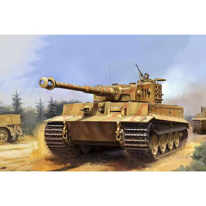 TROMPETER 00945 PZ.KPFW.VI AUS F.E SD.KFZ.181 TIGERS I PRODUCCIÓN TARDÍA 1/16 - 1