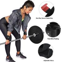 Guantes De Fitness Para Hombres Y Mujeres 2pcs Con Gancho De Elevación Y Correa Para Mano Soporte De Agarre Fuerte Para Entrenamiento De Fuerza En Los Brazos - details 3