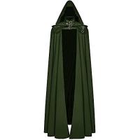 Mens Renacimiento Ropa de Los Hombres S Cardigan Con Capucha Capa Larga Casual Retro Gótico Cosplay Partido Etapa Outfit Tops - details 0