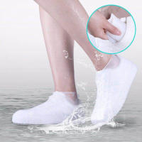 Cubrezapatos De Silicona 2PC Impermeables Reutilizables Anti-deslizantes Para Día Llovido Unisex Accesorios De Clima Para Exterior - details 7
