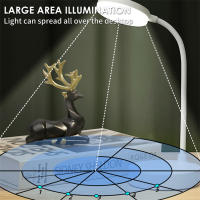 Lámpara De Escritorio LED Con Protección Ocular Ajustable En Tres Niveles Puede Cambiar Entre Luz Blanca Y Cálida -Lámpara Nocturna USB - details 9