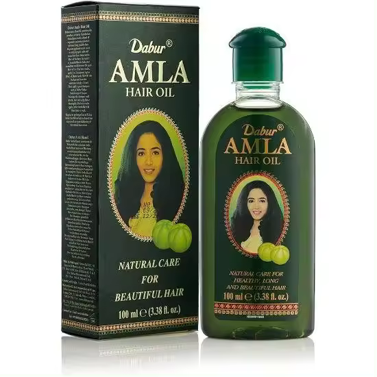 Aceite Amla Dabur 100ml – Fortalece el Cabello, Estimula el Crecimiento y Aporta Brillo Natural - 1