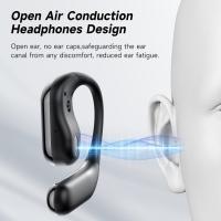 Auriculares Bluetooth 5.4 de conducción ósea abierta, auriculares deportivos con micrófono incorporado en auriculares inalámbricos, caja de carga de Pantalla LED con gancho auricular cómodo, auriculares ipx7 impermeables, adecuados para correr y hacer eje - details 3