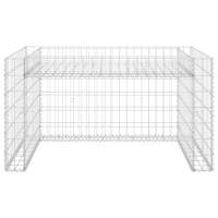 vidaXL Cobertizo de cortacésped con arriate alambre acero 110x80x60 cm - details 2