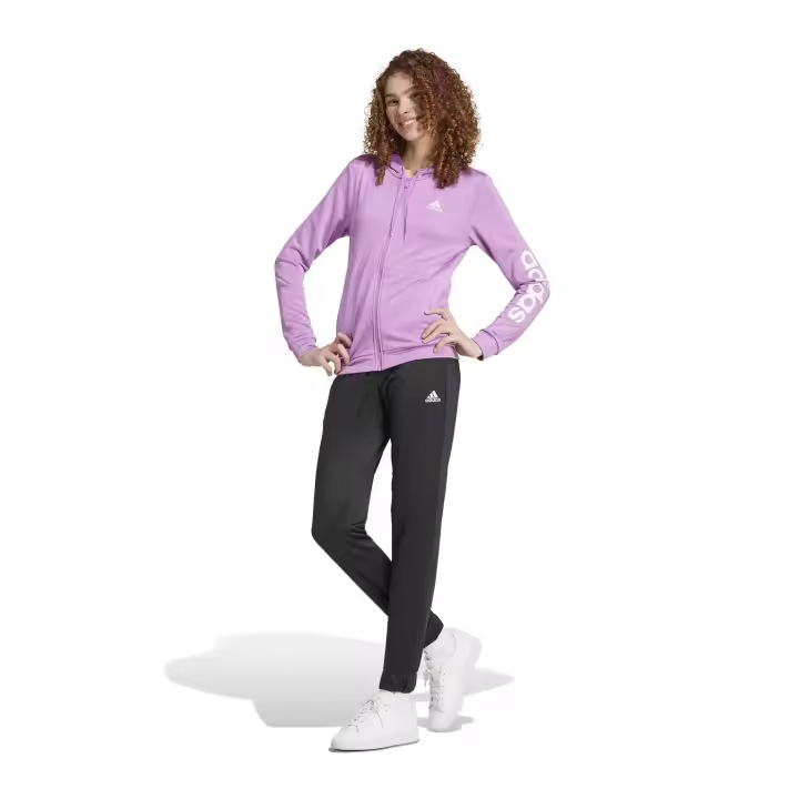 Chandal Completo Adidas Linear para mujer en color morado - 1