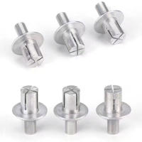 50PCS Clavos De Aluminio Redondos Para Expansión Y Tapping Tipo Golpe Small Fasteners Clavos De Choque Para Carpintería Y Reparación - details 6