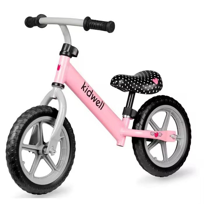 Bicicleta de Equilíbrio Kidwell Rebel Pink - 1