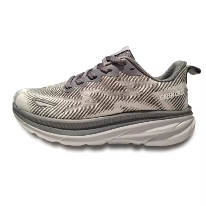Zapatillas Running Mujer Green+Circle Mile. Gris. Ultraligeras. Plantilla Memory Foam - 1