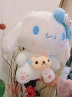 Muñeco De Peluche Sanrio Kuromi 40/50cm Kawaii My Melody Cinnamoroll Juguete Suave De Animales Para Decoración De Habitación De Niños Figura De Anime Almohada - details 10