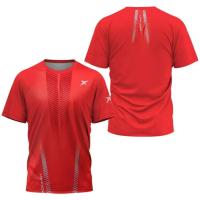 Camiseta Deportiva Transpirable Verano 2025 Para Hombres Y Mujeres Secado Rápido Moda Casual Cómoda Para Exterior - details 5