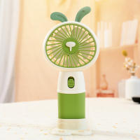 Abanico Portátil Mini Handheld 2024 Carga USB Creativo Y Conveniente Para Bodas Regalo Pequeño Y Manejable En El Bolsillo Tipo De Viento Natural - details 7