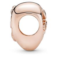 Pulsera Pandora Moments con dije de Corazón de árbol Genealógico Calado Chapado en oro Rosa para Mujer, viene con Caja De Regno original. - details 1