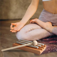 Campana De Meditación Miwayer Con 3 Tonos Instrumento De Percusión Para Yoga Y Hechizos Recordatorio De Energías Sanadoras - details 0
