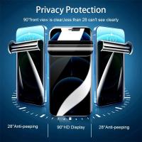 Protector De Pantalla Hydrogel Para iPhone 14 13 12 11 15 pro Max Compatible Con iPhone 14 15 plus 13 12 pro Anti-Spy Privacidad Anti-Peeping - details 0