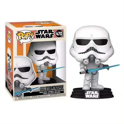 Funko Pop Star Wars 470-Concepto Stormtrooper Series - 1