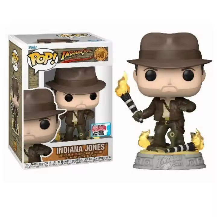 Funko Pop 1401 Indiana Jones & Snakes - NYCC 2023 Fall Convention Edition - 1