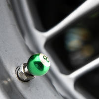 4Pcs Cubierta De Válvula De Neumático Para Coche Camión Bicicleta Cubiertas De Válvula De Aire Para Auto SUV Truck Billiards - details 2