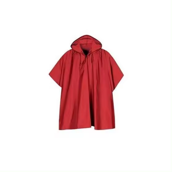 Poncho impermeable muy ligero color verde - 1