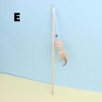 Nueva Juguete Para Gatos Palillo De Madera Con Plumas Y Campana Juguete Interactivo Para Mascotas Divertido Y Estimulante Para El Comportamiento De Los Gatos - details 9