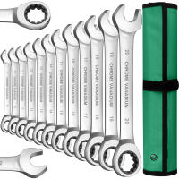 Juego De Llaves De Encaje Key Ratchet Set Metrิกo Con Anillo De 72 Dientes Y Soporte De Torque Herramientas De Reparación De Coches - details 0