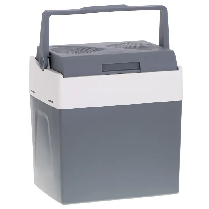 Adler AD 8078 Nevera Portátil Eléctrica de Viaje, Coche, Camping, 28 L, Conexión 12V y 220V, Enfria y Calienta, , Gris - 1