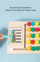 Juego De Memoria Para Niños Montessori Tablero De Rompecabezas Deslizante Juguete De Viaje Para Niños Y Niñas Colorido Desafío Cerebral - details 8
