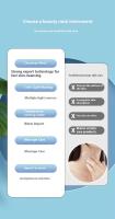dispositivo de belleza multifuncional, vibración de masaje, terapia de calentamiento, rejuvenecimiento de la piel con luz LED, cuidado del cuello, base antideslizante, batería de larga duración - details 3