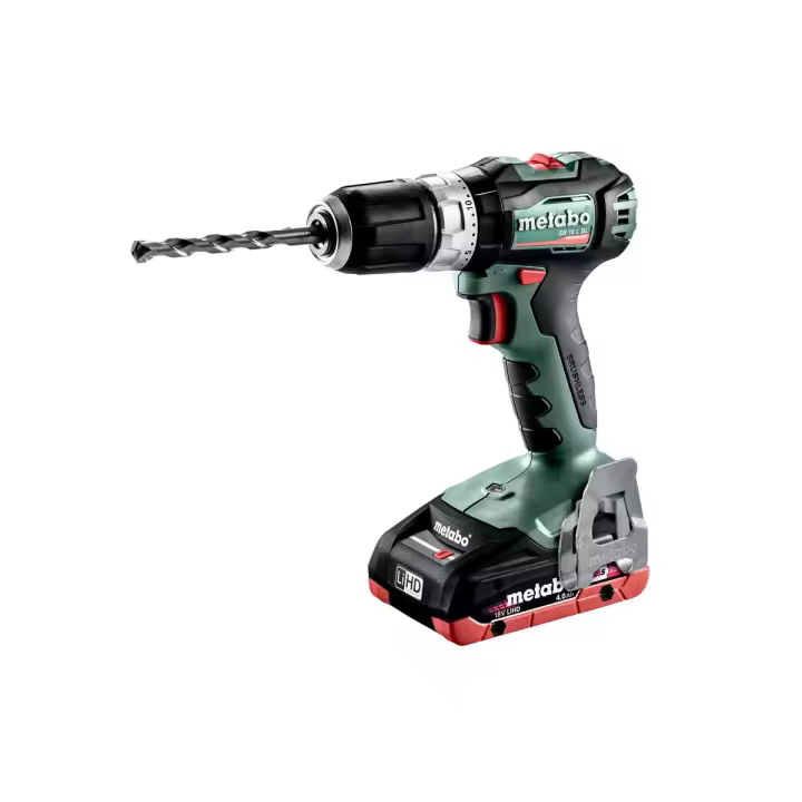 Metabo SB 18 L BL Taladro atornillador de percusión de batería/18V 2x LiHD; Cargador ASC 55; metaBOX 145 - 1