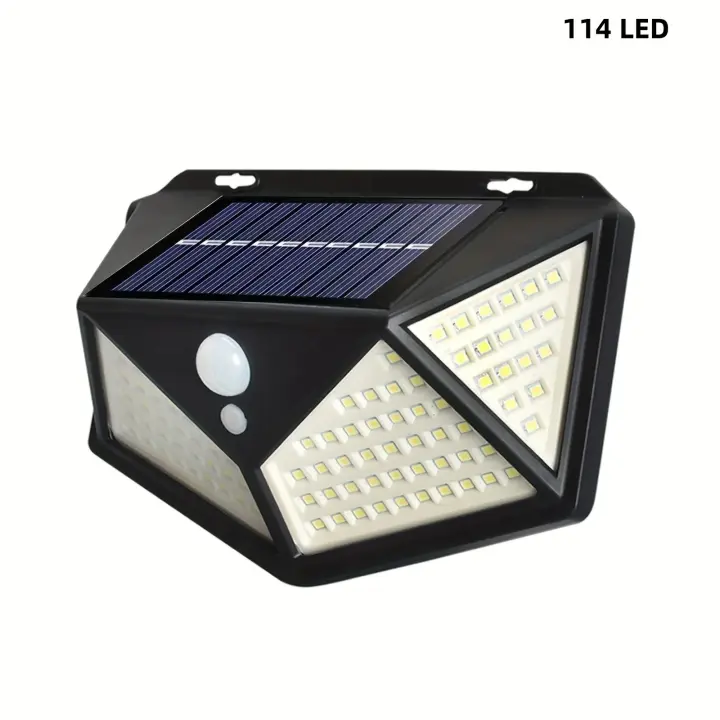 Lámpara Solar Multifuncional Para Jardín Exterior Decoración LED Impermeable Iluminación Con Sensor De Movimiento Luz De Escenario Moderna - 1