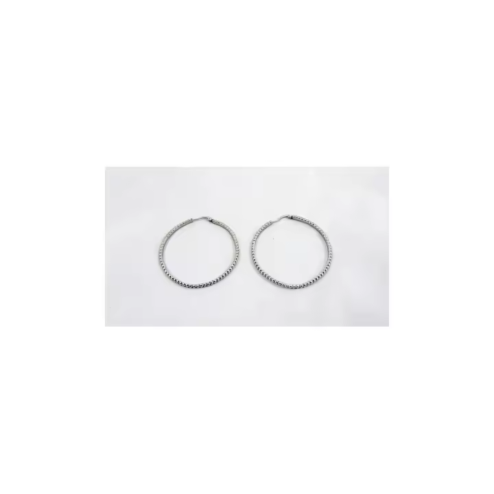 PENDIENTES “TIME FORCE” PLATEADOS - 1