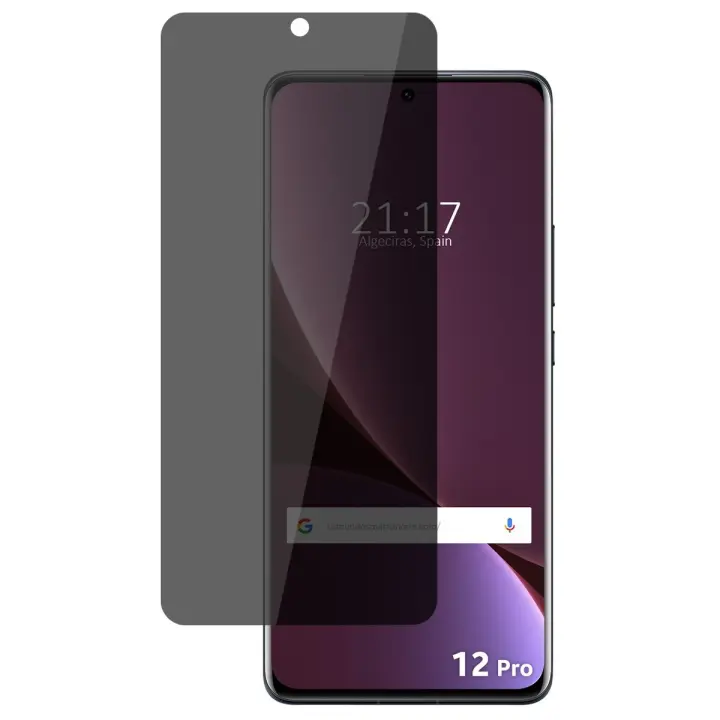 Protector Pantalla Hidrogel Privacidad Antiespías para Xiaomi 12 Pro 5G - 1