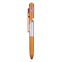 Bolígrafo De Bola Multifuncional 4 En 1 Con Luz LED Y Soporte Plegable Para Teléfono Para Oficinistas Tinta Negra Para Escritorio - details 7