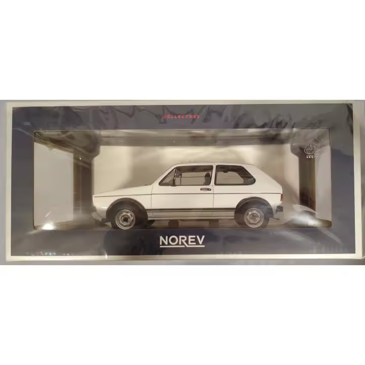 VW GOLF GTI 1976 ALPINE WHITE 1:18 NOREV - 1