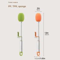 Cepillo De Botella Multifuncional 3 En 1 Con Rotación De 360 Grados Para Lactantes Y Vaso Pequeño Herramienta De Limpieza De La Cocina - details 12