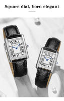 Reloj De Cuarzo SANDA Con Numeros Romanos En Cuero Acero Inoxidable Resistente Al Agua Para Hombres Y Mujeres Estilo Casual - details 17