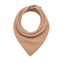 Juego de 5 piezas de babero de gasa triangular para bebé para otoño e invierno - details 5