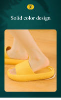Sandalias De Hueso Grueso Para Mujer EVA Suave Suela Cama De Nubes Pantuflas De Interior Antideslizantes Playa Verano 2025 - details 9