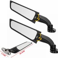 Espejo Retrovisor Ajustable Rotativo Para Motocicleta YAMAHA YZF R6 R1 R25 R3 R125 R15 Accesorios De Aluminio Modificado - details 8