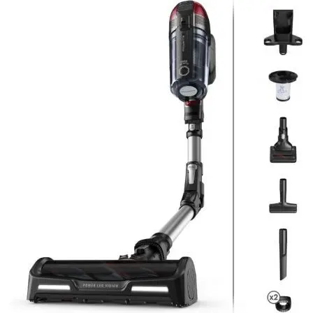 Aspirador escoba Rowenta X-Force Flex 12.60, 150AW, depósito 0.9L, 25.2V Aspirador escoba sin cable Rowenta X-Force Flex 12.60 con potencia de succión de 150 Airwatts, depósito de 0.9 litros y batería de 25.2V. Diseño flexible y tecnología avanzada para - 1