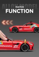 Mercedes-Benz AMG GT F1 Carrera De Seguridad Modelo De Coche De Aleación 1:24 Con Sonido Y Luz Juguete Retroalimentado Para Niños Coleccionable Decoración Regalo - details 6