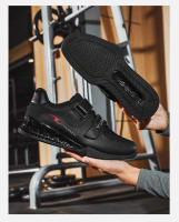 Zapatos De Levantamiento De Pesas Para Hombres Antideslizantes De Alta Calidad Deportivas Para Entrenamiento Y Squat Deadlift Material Superior Microfibra Y Mesh - details 8