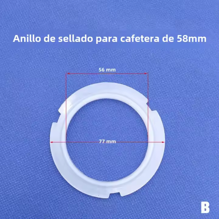 Anillo De Sellado Para Machaca De Café 51/58mm Accesorio De Máquina De Café Material De Silicona Goma Envío Gratis - 1